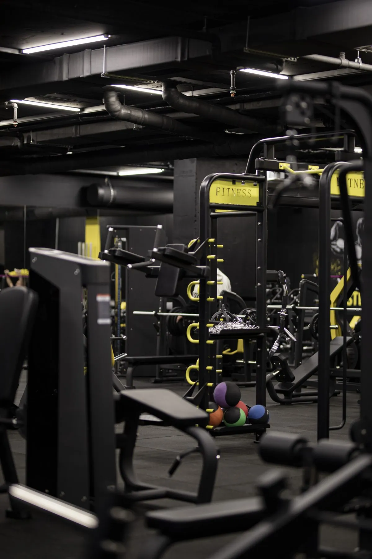 Grand Fitness training floor in Batumi